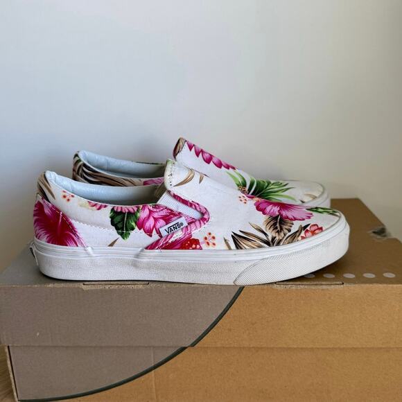Vans Low Floral Tropical Unisex Sneakers- SZ M 6.5- W 8 main image 10